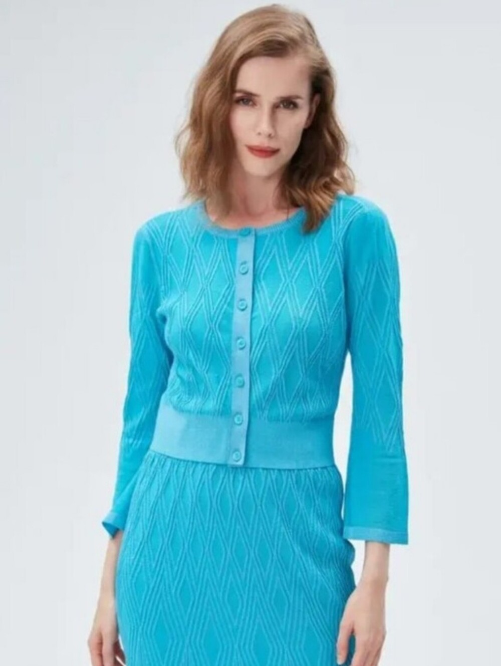 NWT DIANE VON FURSTENBERG CHARLIE CARDIGAN SWEATER POOL PARTY